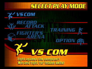 Fighter Destiny 2 screenshot 5 for Nintendo 64
